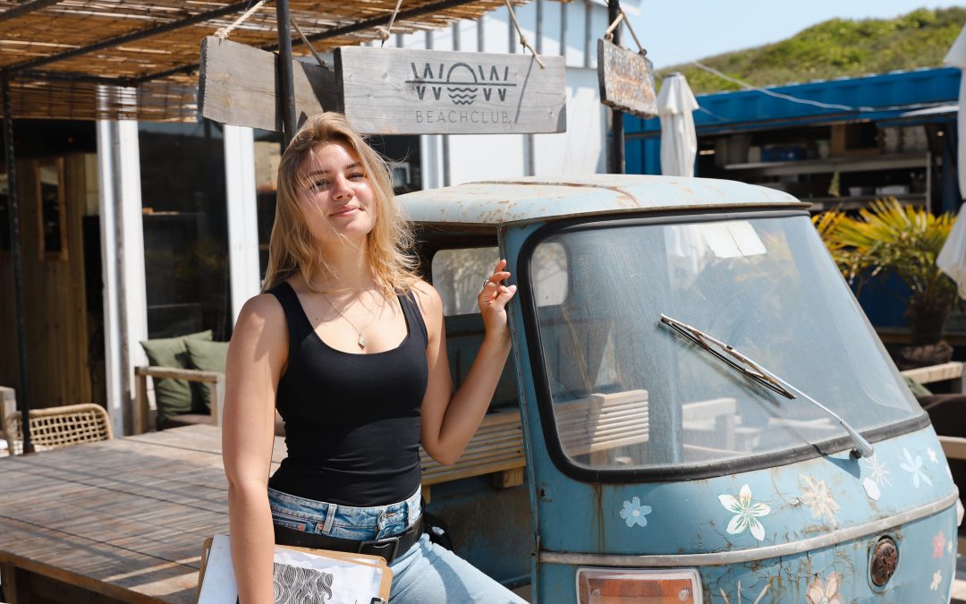 Beachbabe Kyra: ‘Het strand voelt als een tweede thuis’