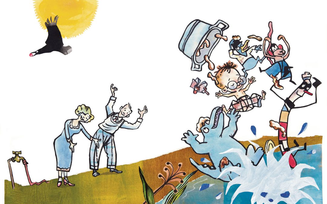 Joukje Akveld en Jan Jutte over het Prentenboek van het Jaar: lekker naar buiten, klooien en rommelen